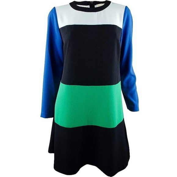 Michael Kors Colour Block Shift Dress | Sz 4 | Perfect Condition - Picture 2 of 6